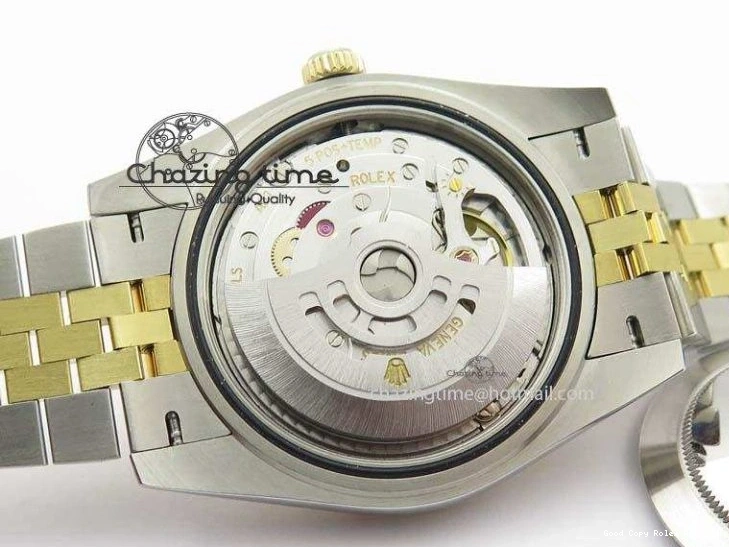 AAA Replica Watches A 3763 Colorful On 126333 Edition YG YG 1:1 Best YG Diamond Dial Jubilee SS Bracelet Wrapped 41mm Noob DateJust 0118